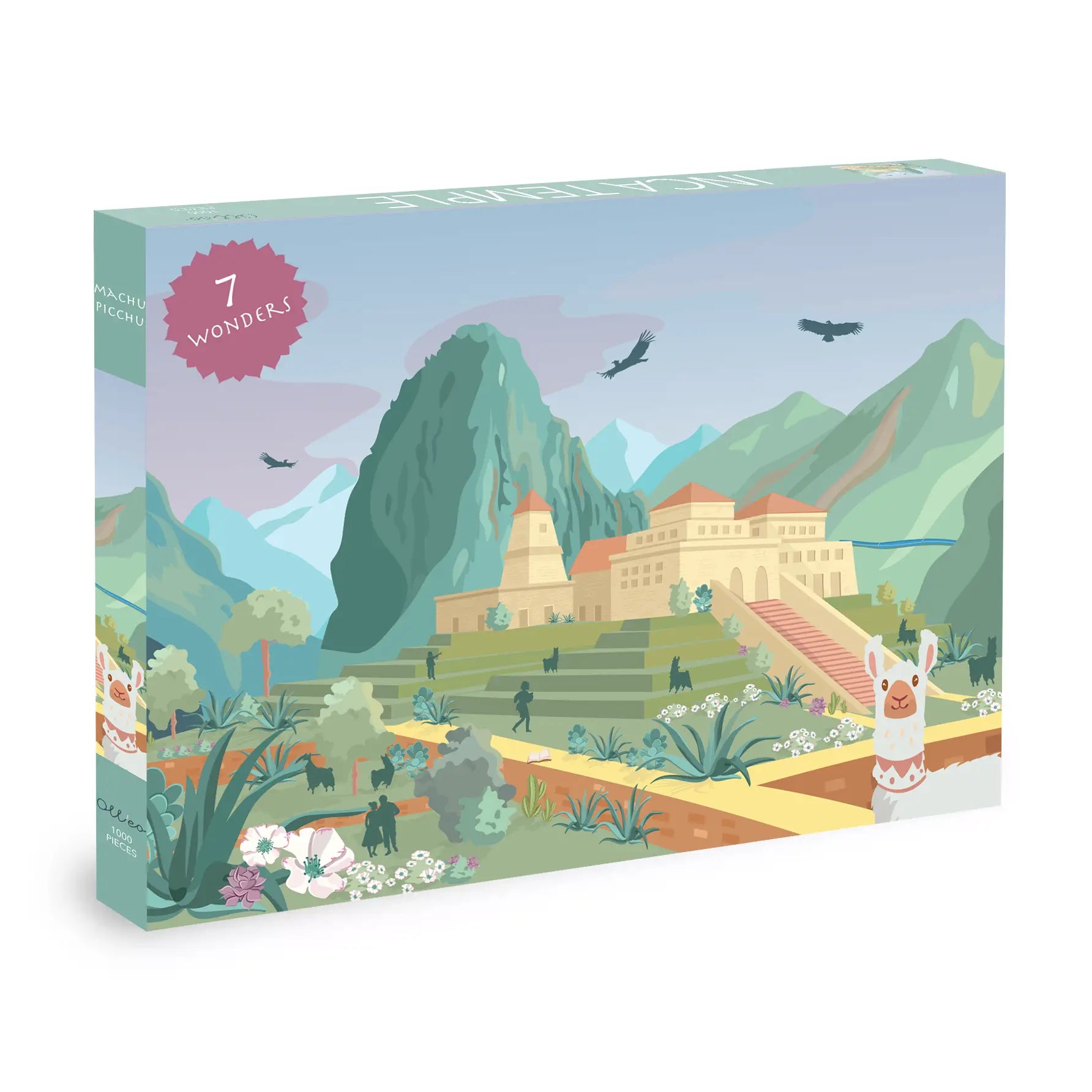 Olleo Puzzles Machu Picchu: Inca Temple 1000 Piece Puzzle Olleo Puzzles