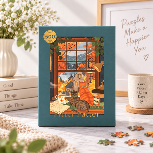 Hobbry Pitter Patter 500 Piece Jigsaw Puzzle Hobbry