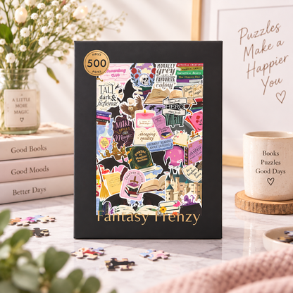 Hobbry Fantasy Frenzy 500 Piece Jigsaw Puzzle Hobbry