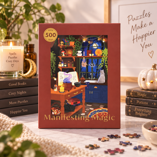 Hobbry Manifesting Magic 500 Piece Jigsaw Puzzle Hobbry