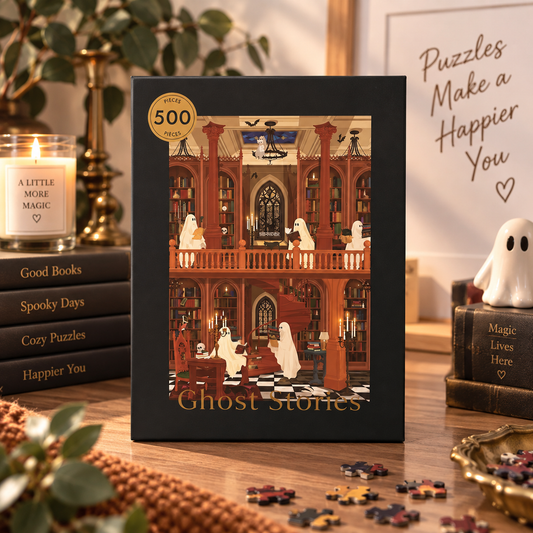 Hobbry Ghost Stories 500 Piece Halloween Jigsaw Puzzle Hobbry