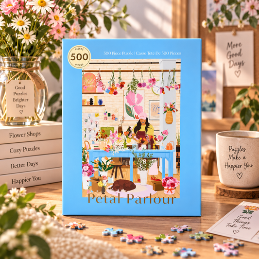 Petal Parlour Puzzle 500 Piece Puzzle Hobbry