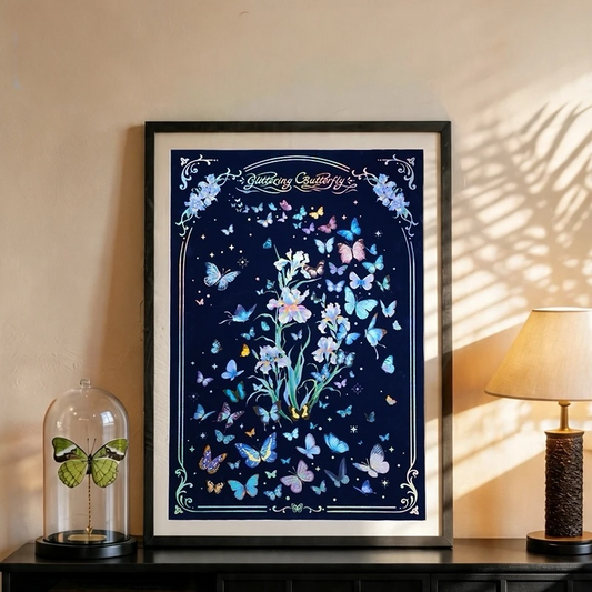 Glittering Butterfly 1000 Piece Jigsaw Puzzle