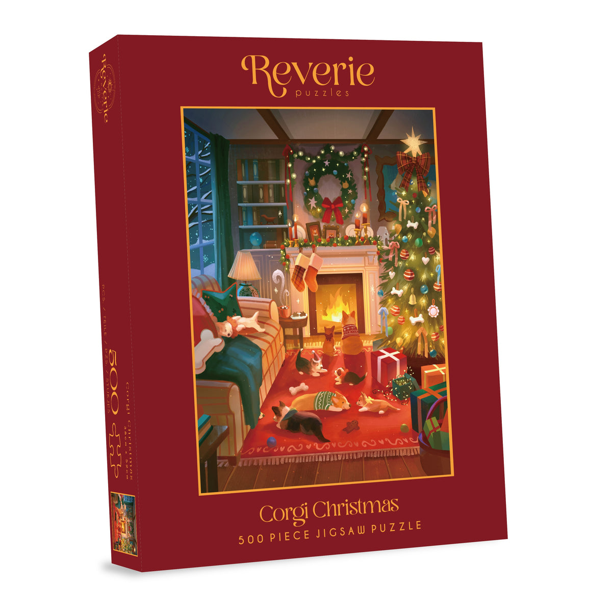[Pre-Order] Corgi Christmas 500 Piece Jigsaw Puzzle V Boutique Studio
