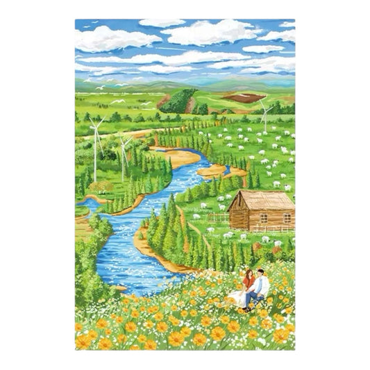Summer on the Prairie 1000 Piece Jigsaw Puzzle