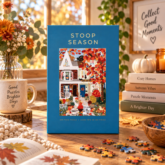Hobbry Stoop Season 500 Piece Jigsaw Puzzle Hobbry