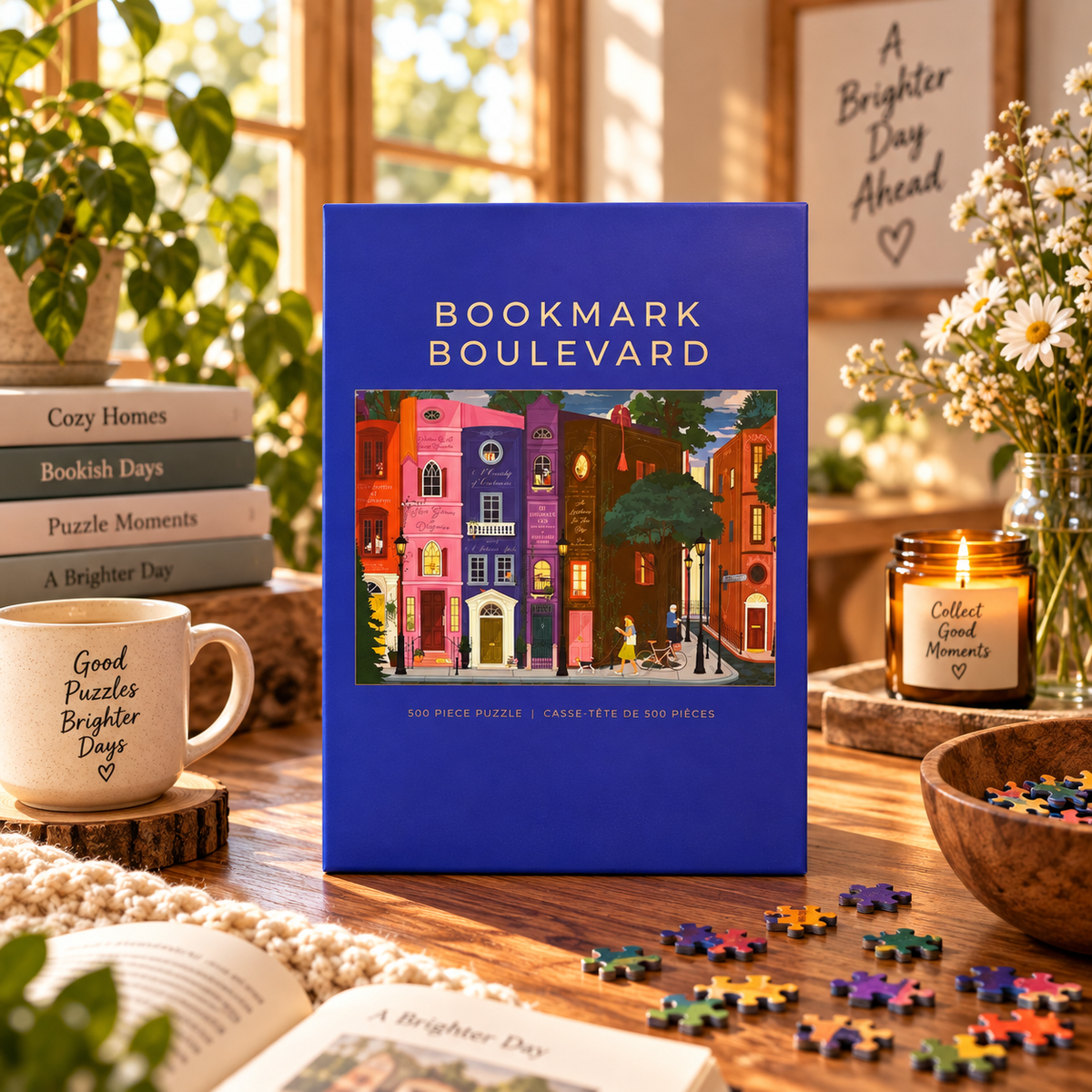Hobbry Bookmark Boulevard 500 Piece Puzzle Hobbry
