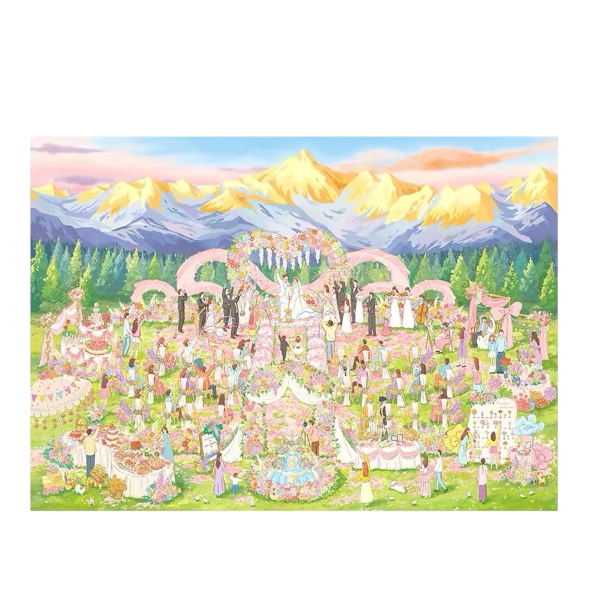 Eternal Promise 2000 Piece Jigsaw Puzzle Momibook
