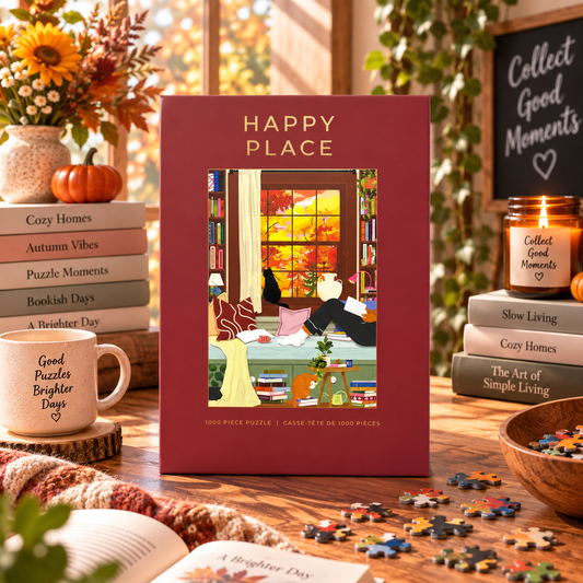 Hobbry Happy Place 1000 Piece Puzzle Hobbry