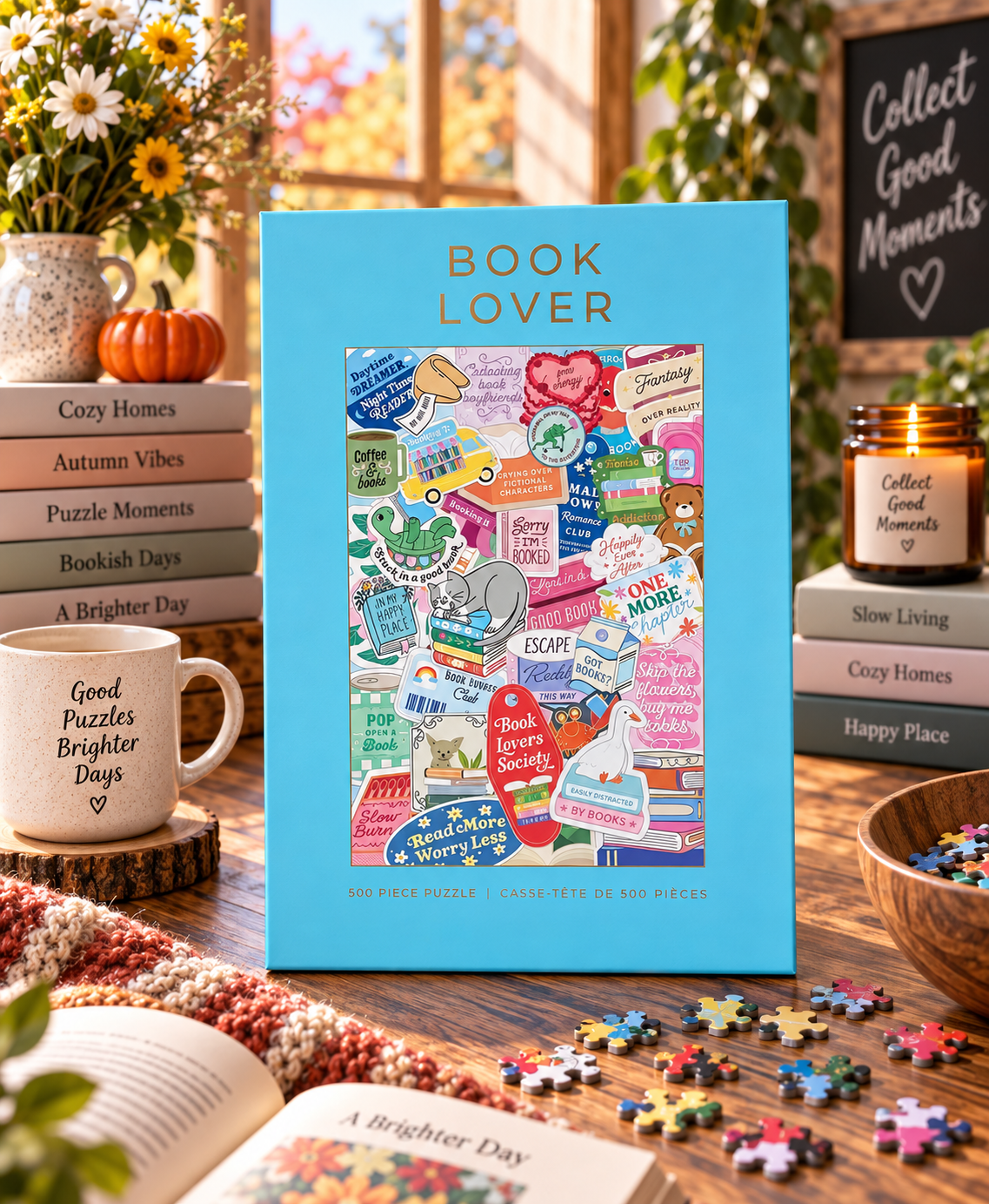Hobbry Book Lover 500 Piece Puzzle Hobbry