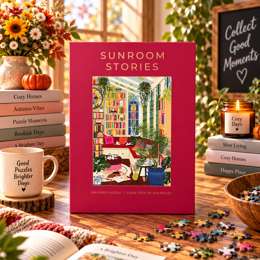Hobbry Sunroom Stories 500 Piece Puzzle Hobbry