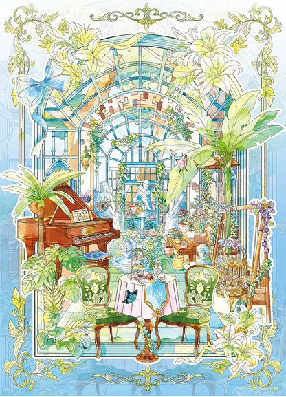 TOI Lily’s Greenhouse 1000 Piece Jigsaw Puzzle TOI