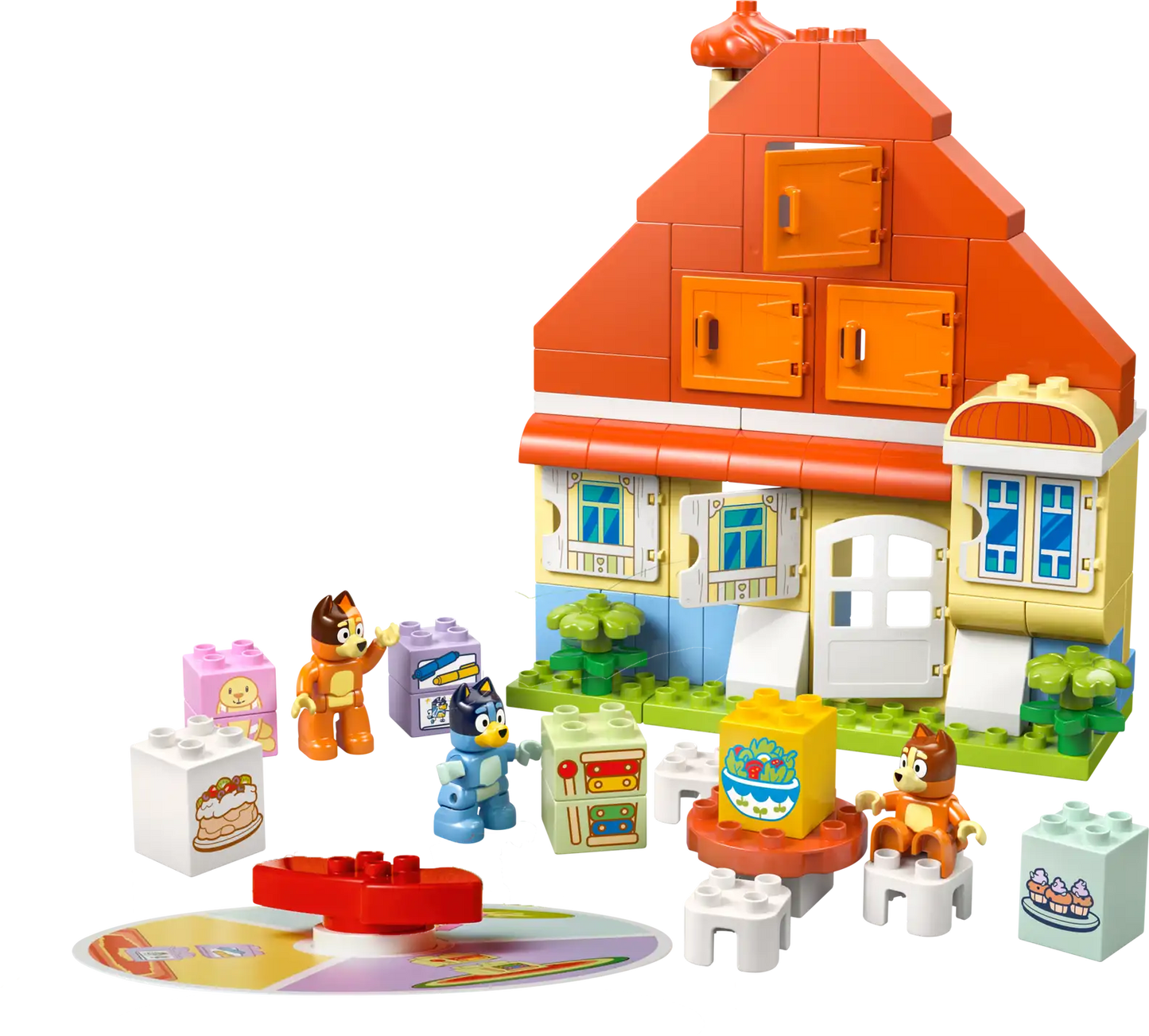 LEGO Bluey's Family House with Memory Game 10459