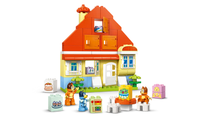LEGO Bluey's Family House with Memory Game 10459