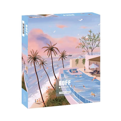 BOFF Dopamine Island Dreamy Coastal 1000 Piece Jigsaw Puzzle BOFF