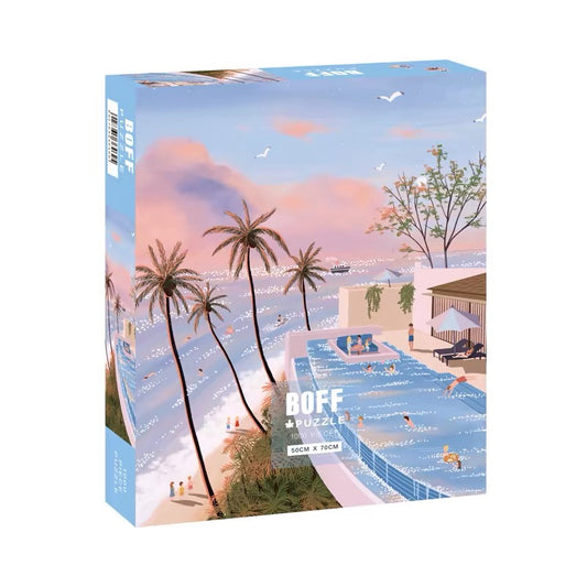 BOFF Dopamine Island Dreamy Coastal 1000 Piece Jigsaw Puzzle BOFF