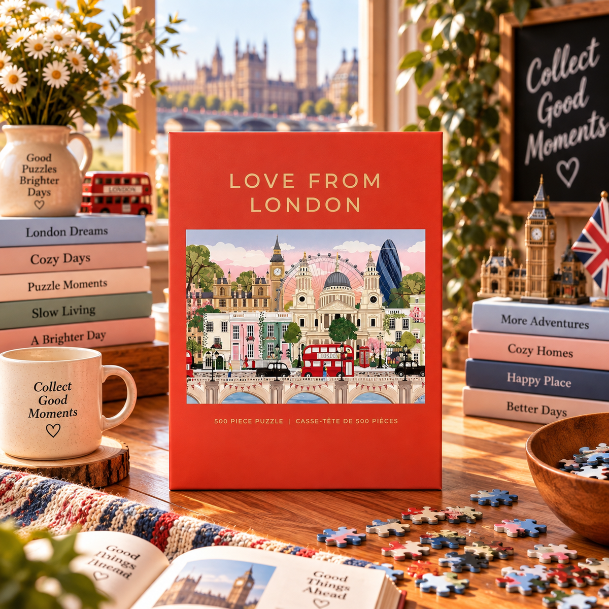 Hobbry Love From London 500 Piece Puzzle Hobbry