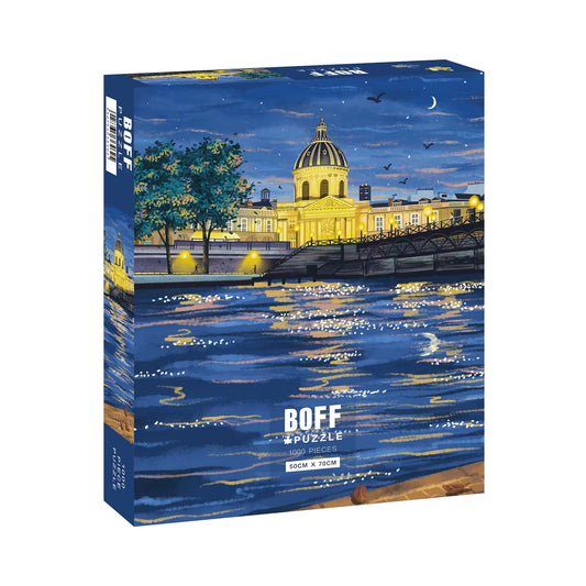 BOFF Seine River Nightscape 1000 Piece Jigsaw Puzzle Jigsaw puzzles