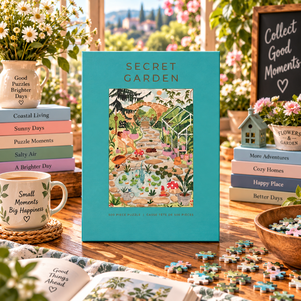 Hobbry Secret Garden 500 Piece Jigsaw Puzzle Hobbry
