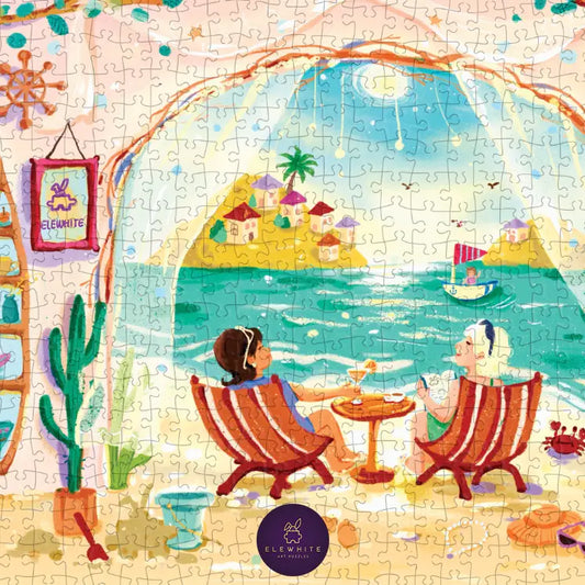 【Pre-Order】Costal Daydream Panoramic 1000 Piece Jigsaw Puzzle