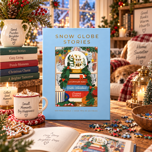 Snow Globe Stories 500 Piece Puzzle Hobbry