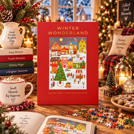Winter Wonderland 500 Piece Jigsaw Puzzle Hobbry