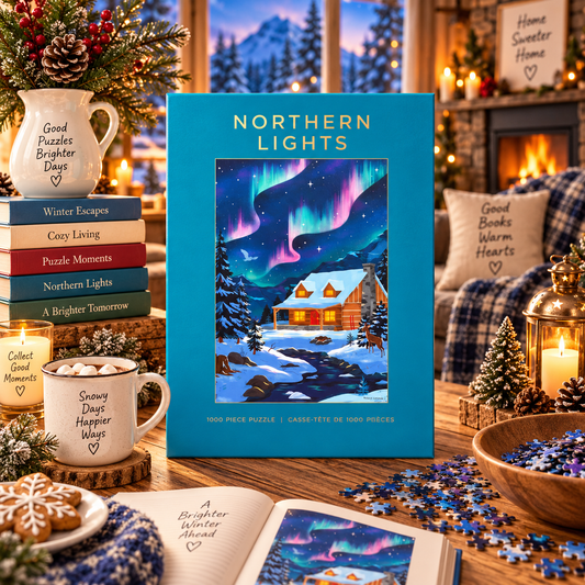 Hobbry Northern Lights 1000 Piece Puzzle Hobbry