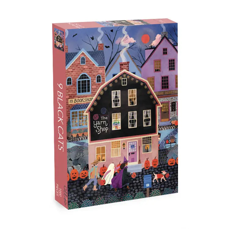 Olleo Puzzles 9 Black Cats 1000 Piece Puzzle Olleo Puzzles