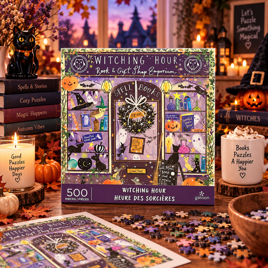 Galison Witching Hour 500 Piece Jigsaw Puzzle Galison