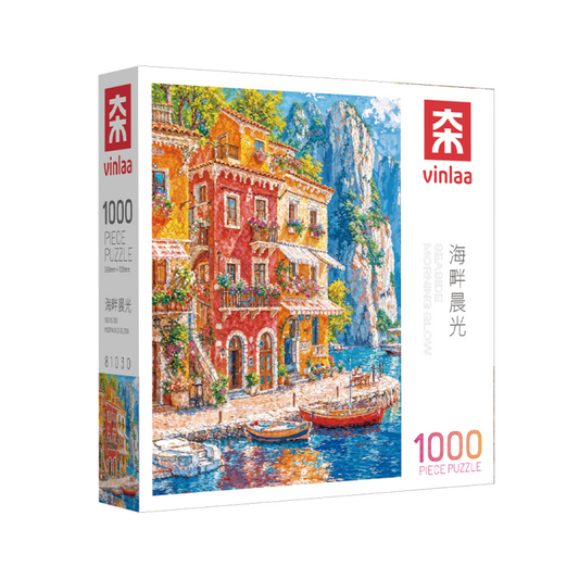 Seaside Morning Glow 1000 Piece Puzzle
