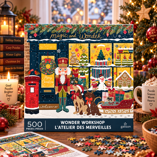 Galison Wonder Workshop 500 Piece Puzzle Galison