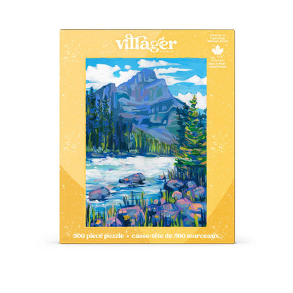 Kicking Horse Mountain 500 Piece Puzzle