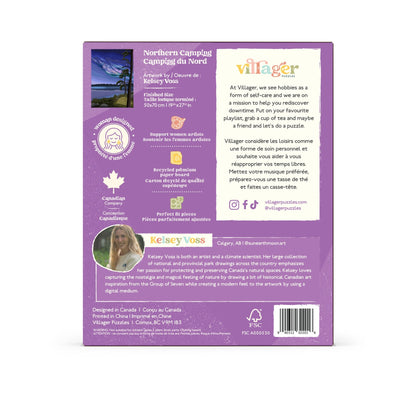 Northern Camping 1000 Piece Puzzle