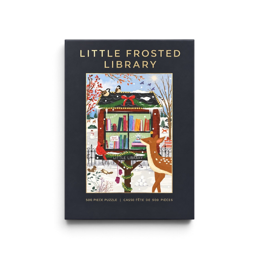 Little Frosted Library 500 Piece Jigsaw Puzzle Hobbry