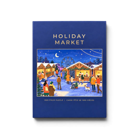 Holiday Market 1000 Piece Puzzle Hobbry