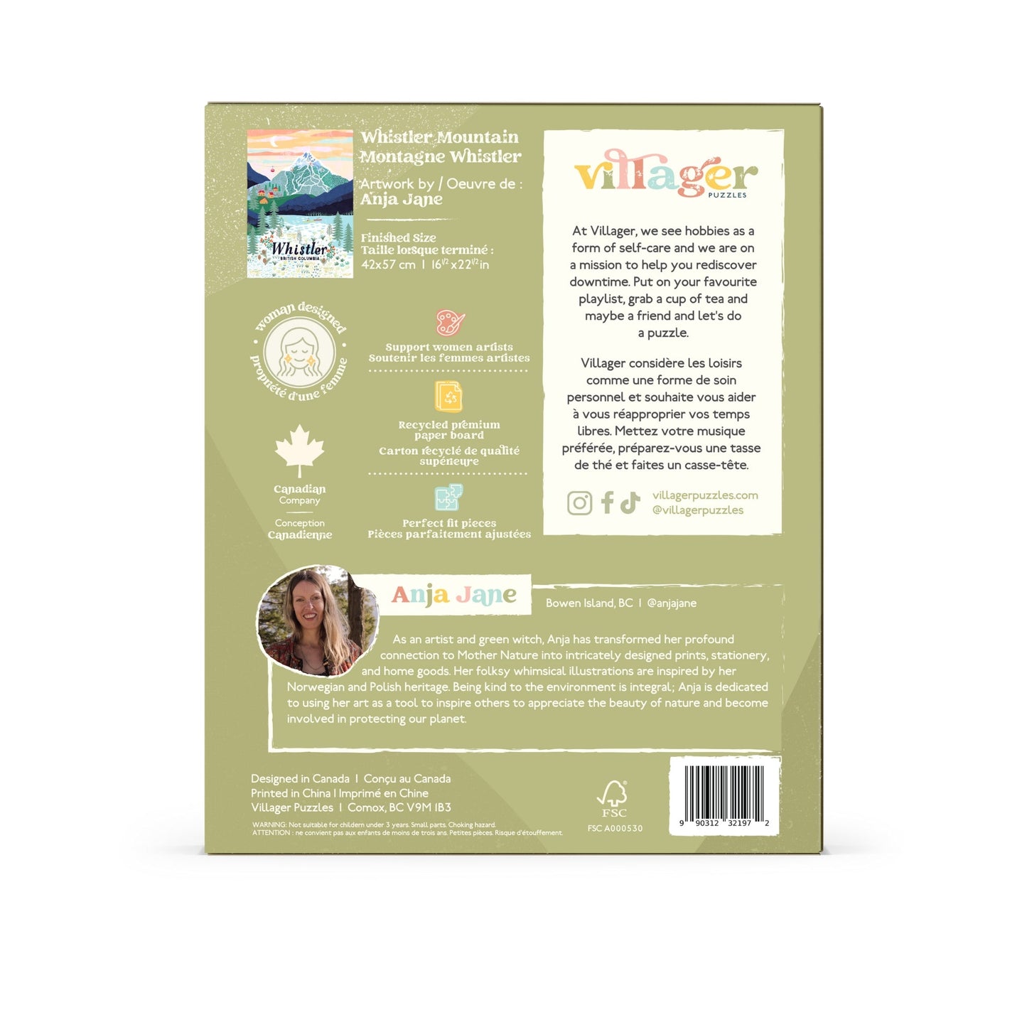 Whistler Mountain 500 Piece Puzzle