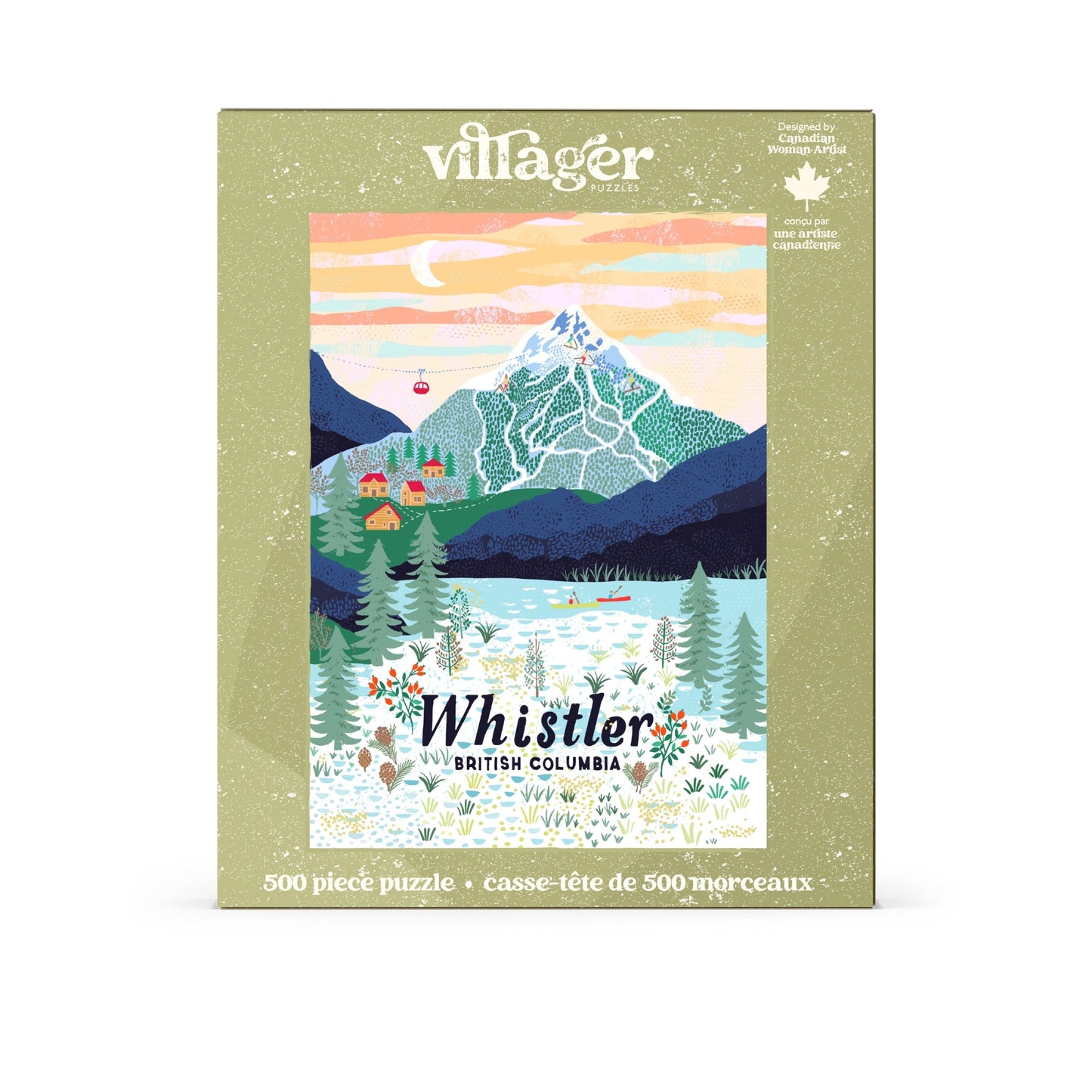 Whistler Mountain 500 Piece Puzzle